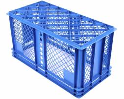 Пластиковый ящик 800х400х410 складской