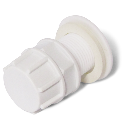 Отвод пластиковый с заглушкой 1 1/2&quot;