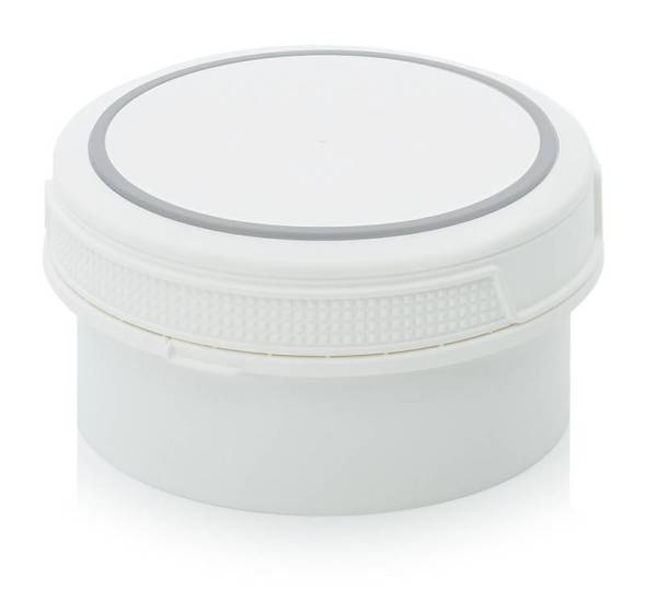 Банка 0,3 л с внутренней крышкой, белая