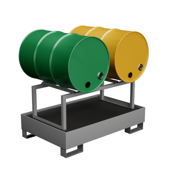 Подставка для 2 бочек на поддоне [12273]