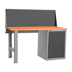 Верстак металлический ВЛ-150-03 с экраном ВЛ-150-Э1 [18182]