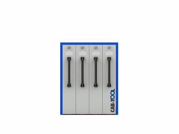 Корпус шкафа для оснастки драйверный CAB-TOOL 1000X780 M/4S