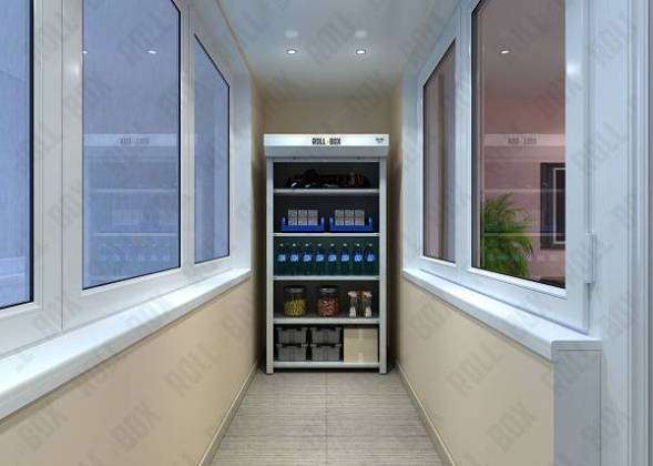 Шкаф роллетный ROLL-BOX SIMPLE 10.07.6.V1