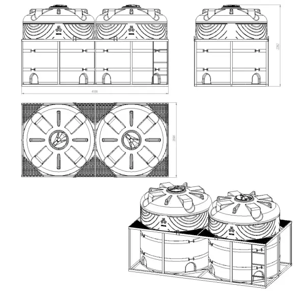 Кассета 12м3 TR для СЗР/воды