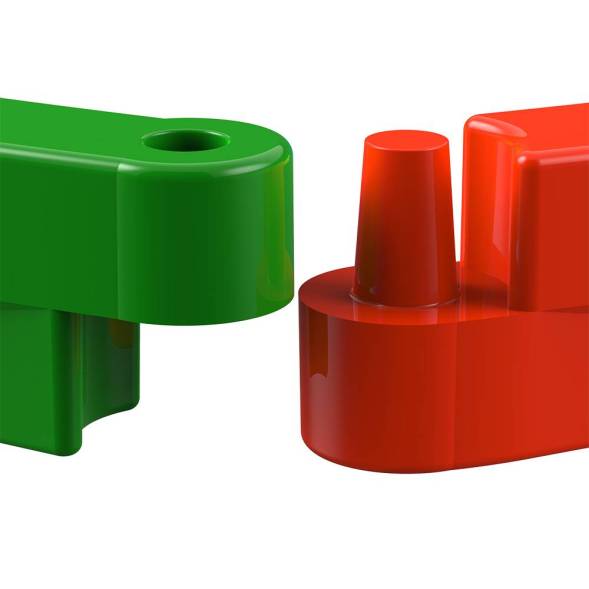 Элемент песочницы, красный