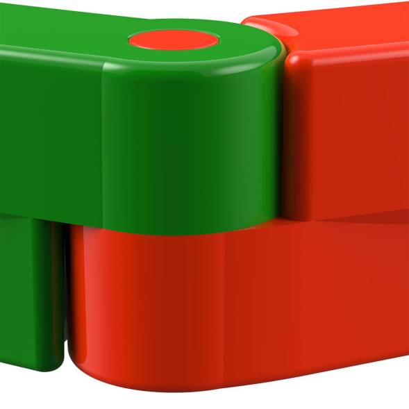 Элемент песочницы, красный