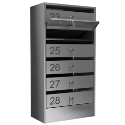 Почтовый ящик 6-секционный серия Эталон Премиум [11988]