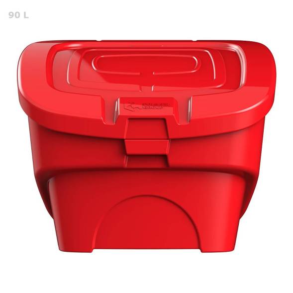 Ящик для песка 90 литров PREMIUM, красный
