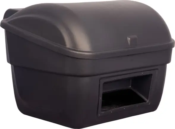Контейнер для песка с крышкой и вставкой мм, 220 л, черный